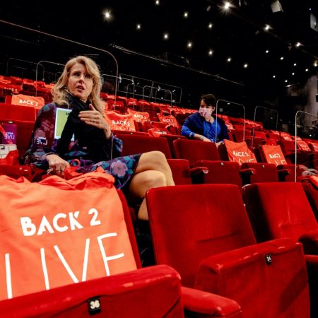 Staatssecretaris Mona Keijzer Utrecht Beatrix theater fieldlab proefevenement corona