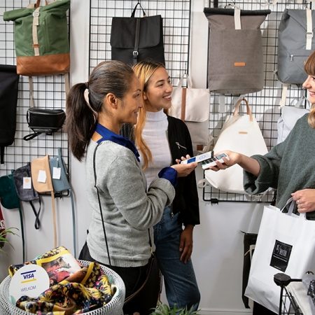 VISA winkelen tassen