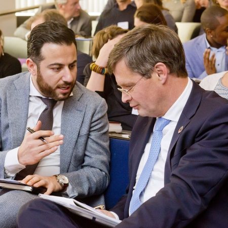 Yousef Yousef en Jan Peter Balkenende