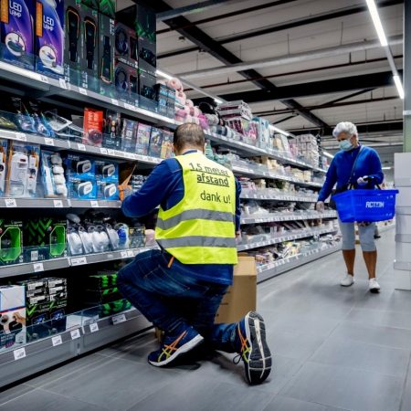Action winkel mondkapje corona