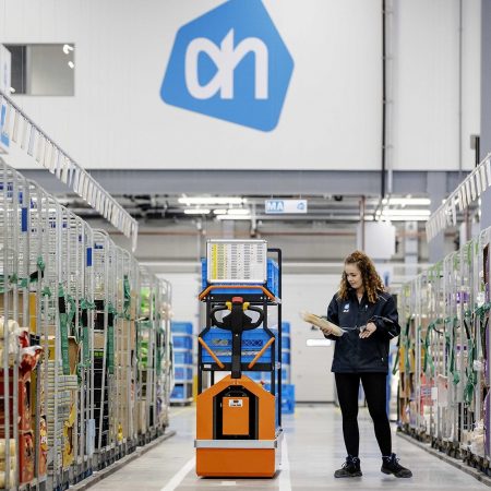 Albert heijn distributie vrouw