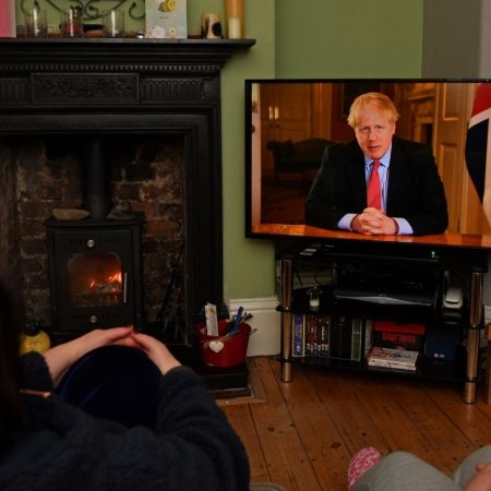 Boris johnson londen brexit corona