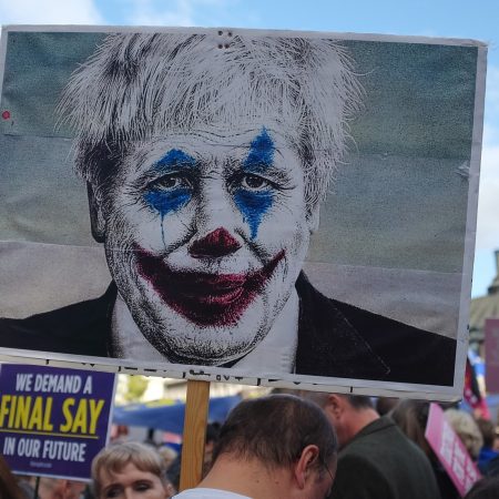 Brexit no deal boris protest ondernemers