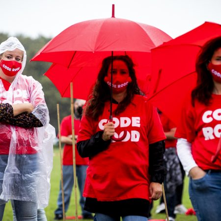 Evenementen corona virus demonstratie staatsteun