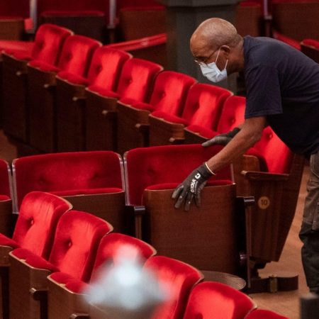 Evenementen seizoen klaarmaken concertgebouw