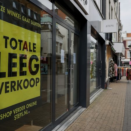 Faillissement corona winkelstraat pand utrecht