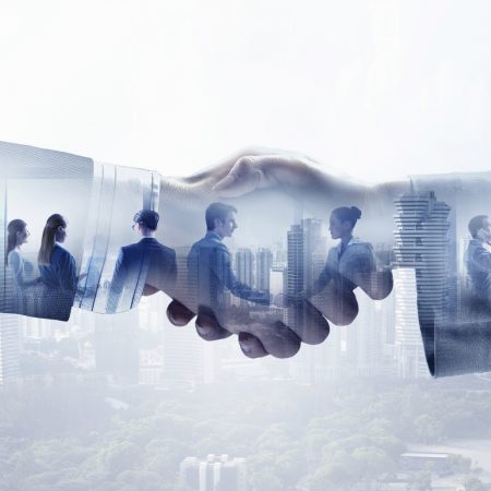 Handenschudden handshake