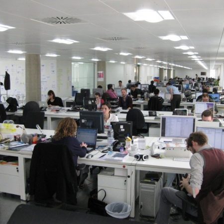 Kantoortuin bureaus corona