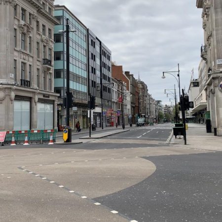 Londen lockdown coronavirus crisis