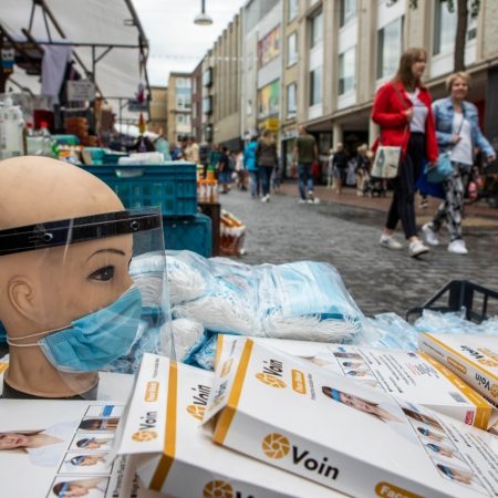 Mondkapjes coronavirus winkelgebieden rivm