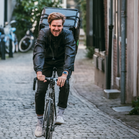 Packaly bezorging winkels fietskoeriers interview
