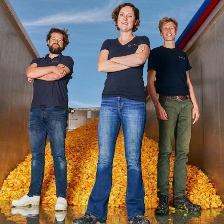 Peelpioneers schillenfabriek europa