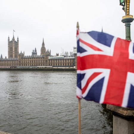 Regering londen brexit vlag