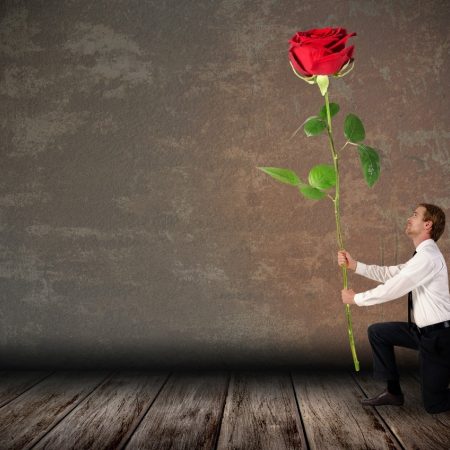 Roos valentijnsdag februari business