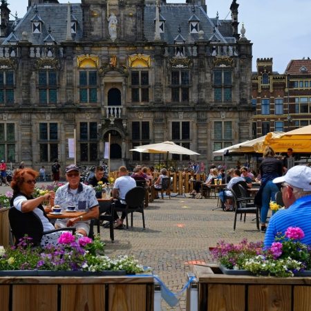 Terras delft lockdown corona