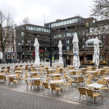 Terras denhaag gesloten maatregelen coronavirus