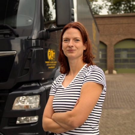Transportsector vrouwen vrachtwagen 1