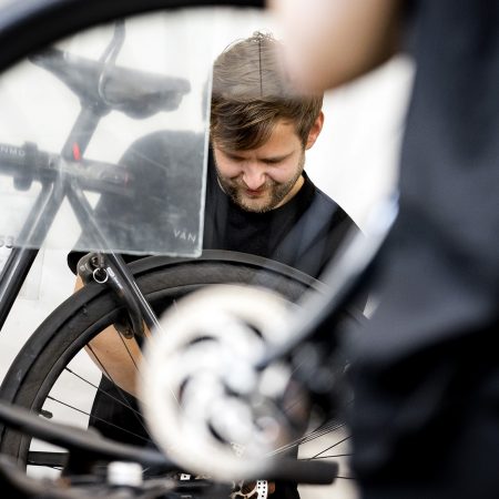 Vanmoof ebike verkoop closeup
