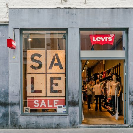 Winkels winkelstraat retail krimp