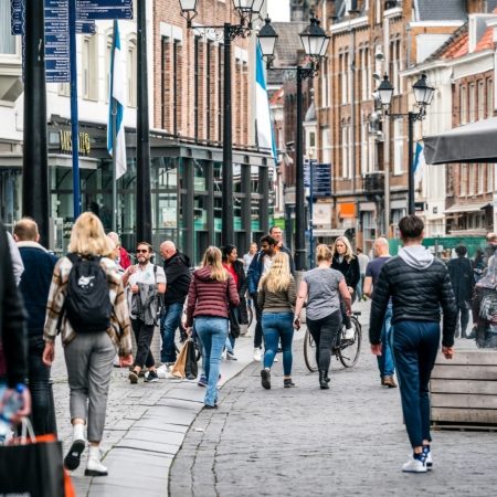 Winkelstraat consumenten corona