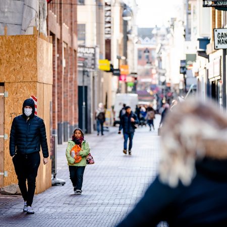 Winkelstraat leeg corona crisis onl mkb