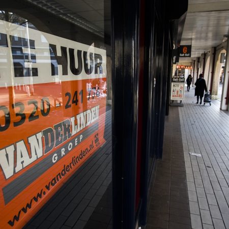 Winkelstraat leegstand retail