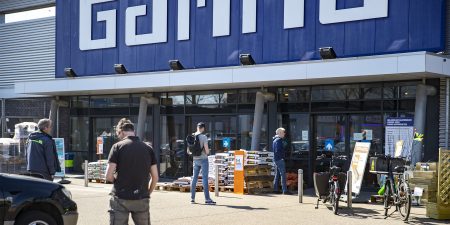 Gamma bouwmarkt campagne crisis