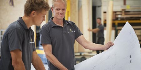 Houten huizen houtskelet bouw stikstof uitstoor