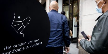 Mondkapje winkel verplichting