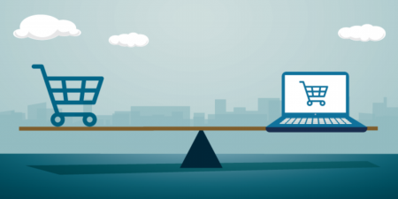 Online offline shoppen