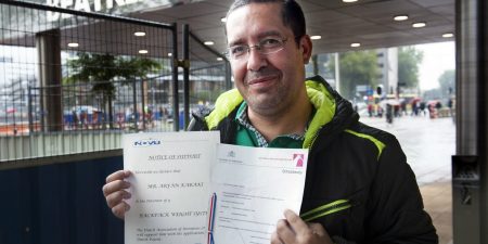 Syrische vluchteling droom bloemenexporteur