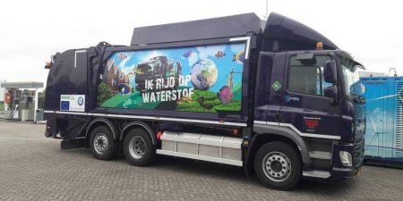 Vrachtwagen waterstof breda nemo