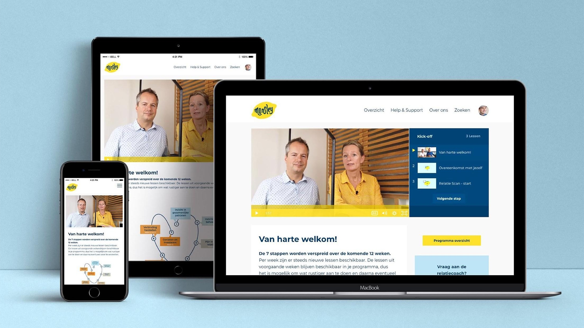 App monsley relatie crisis