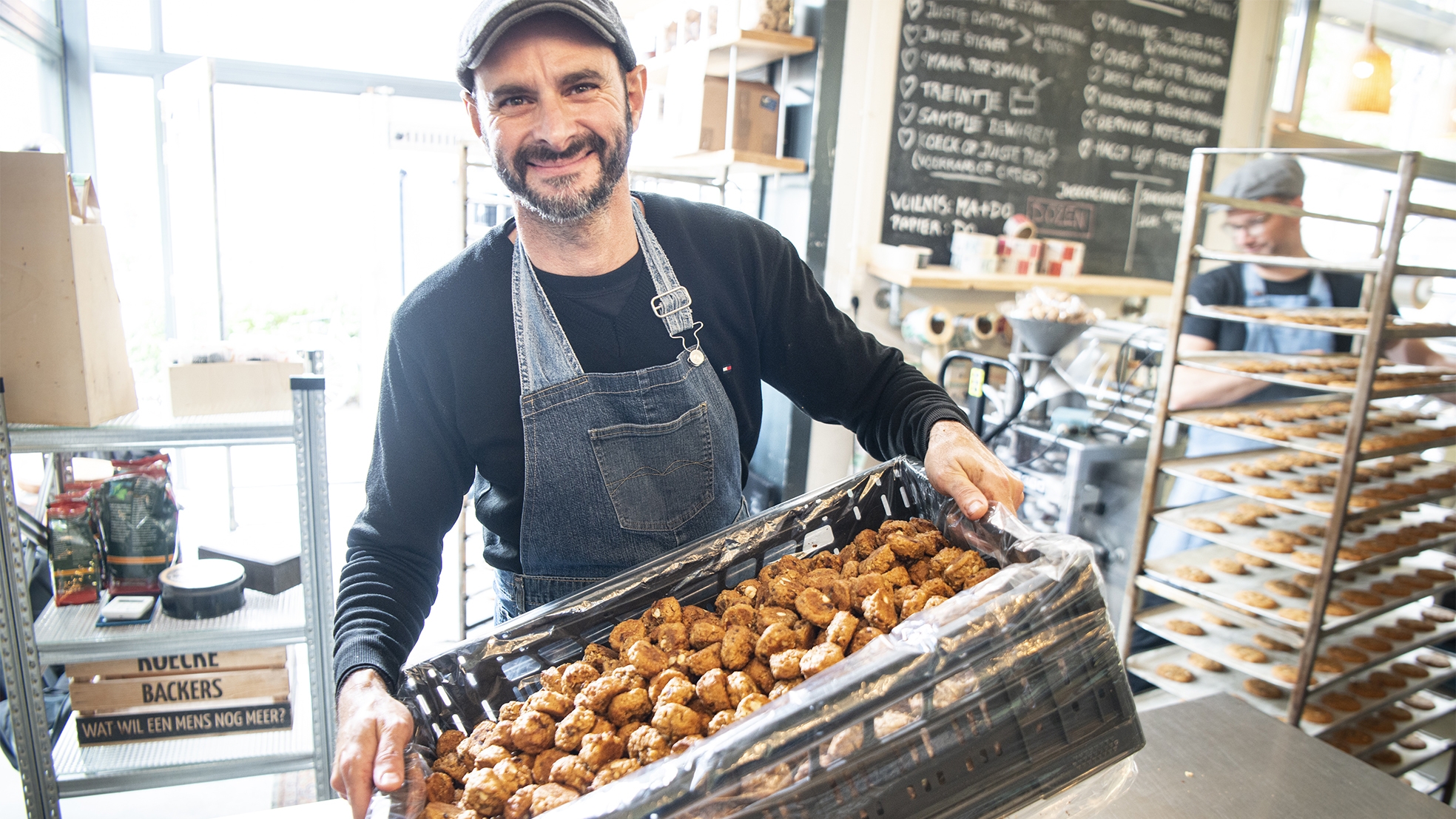 Bakkerij koekjes bakker