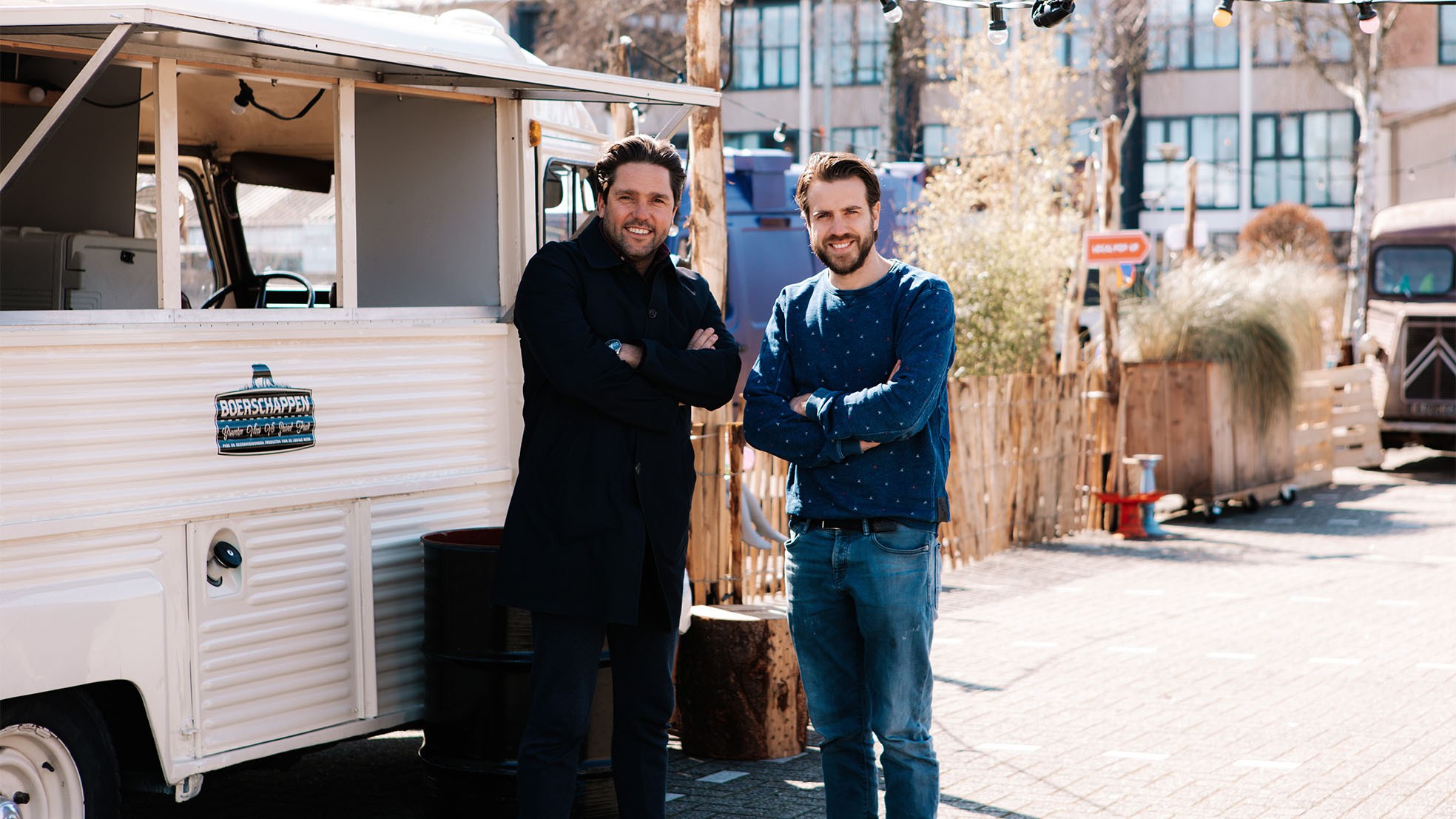 Boerschappen foodtruck corona duo
