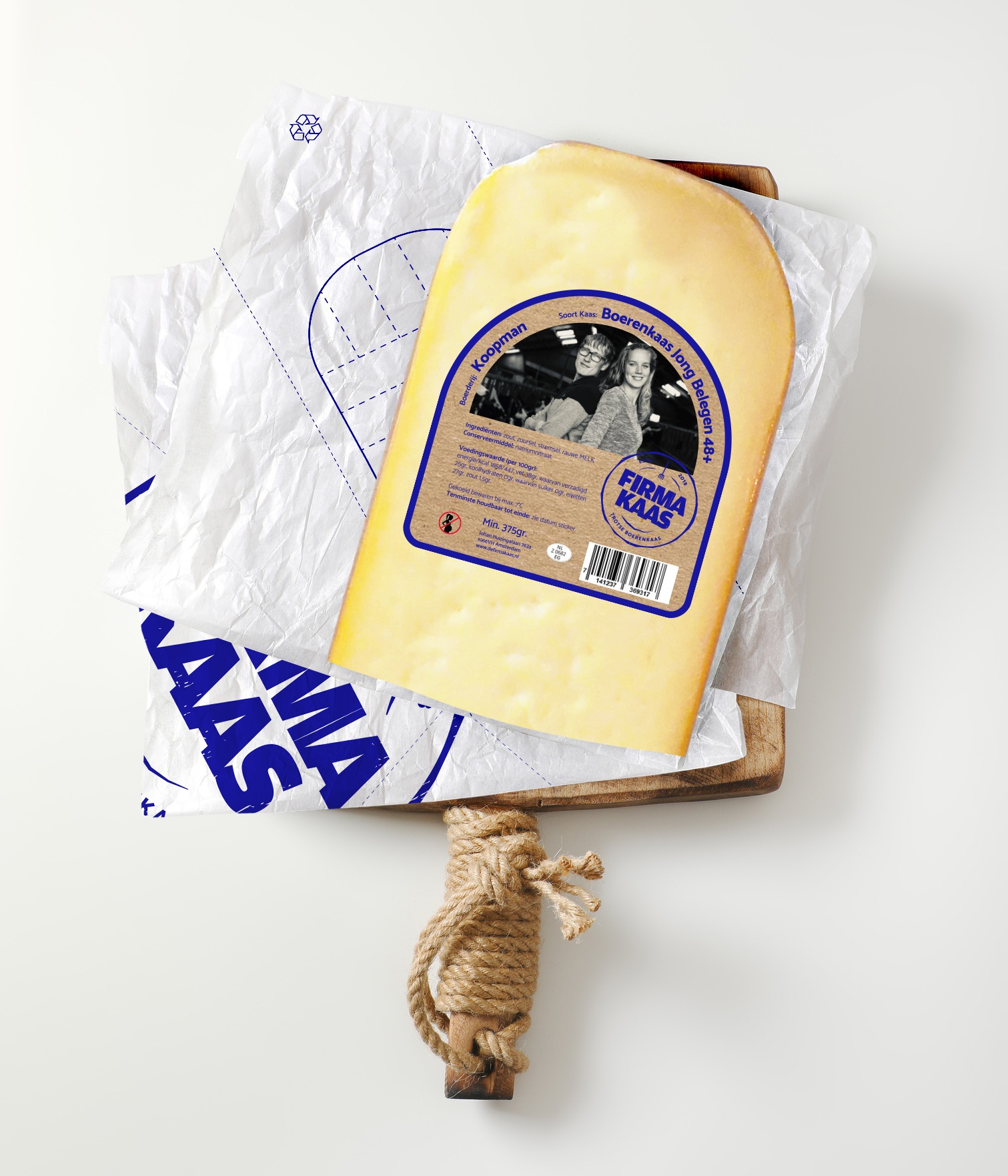 Firma kaas kaasplankje