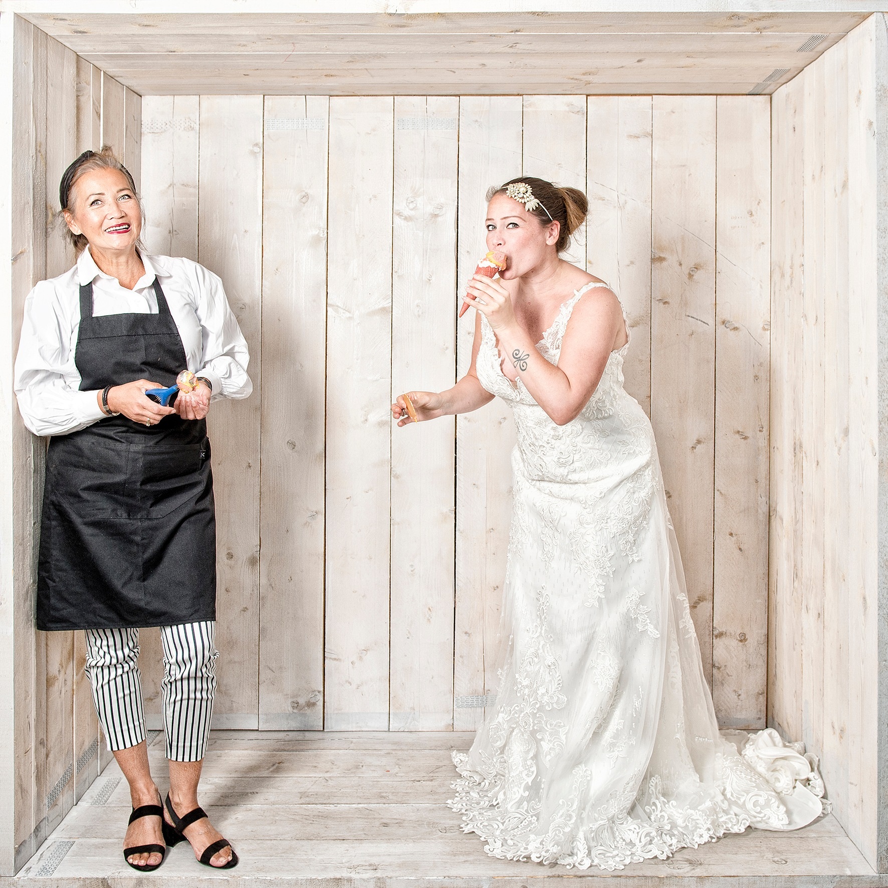 Hilly lefeber ondernemer bruidsmodezaak ijssalon