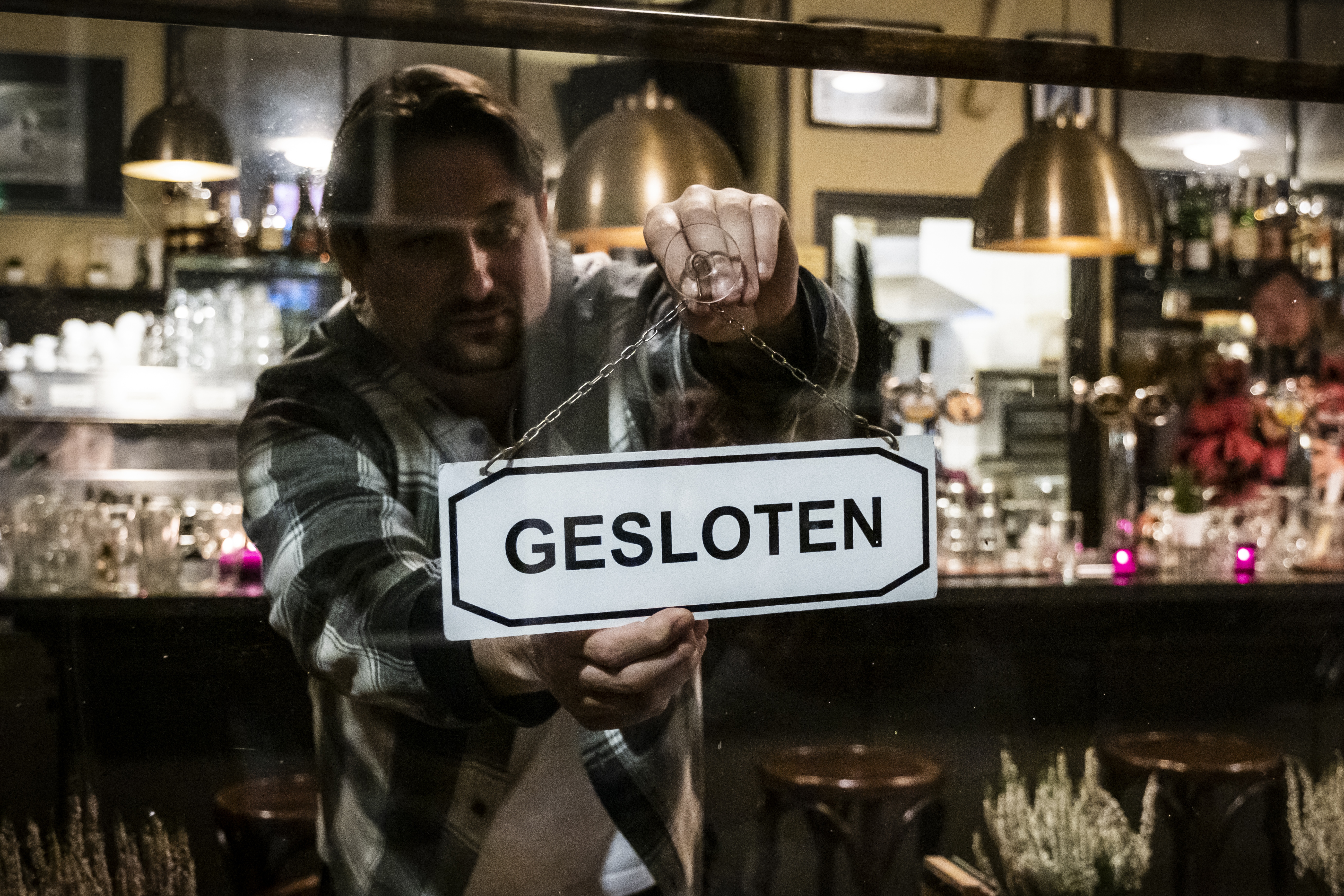 Horeca gesloten dicht winkel lockdown