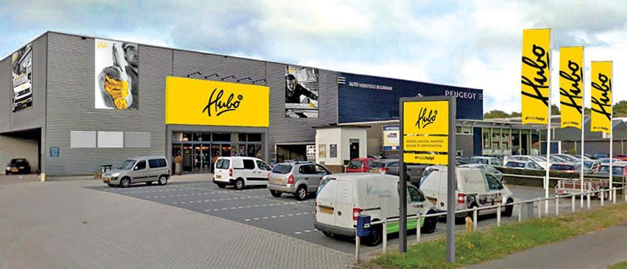 Hubo bouwmarkt winkel openingstijden