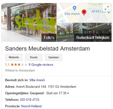 Google Mijn Bedrijf Google Mijn Bedrijf lokaal zoeken zoekresultaat 5