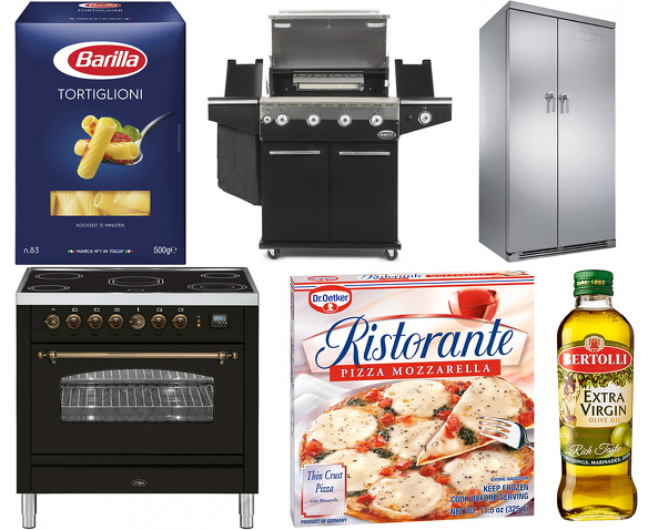 Italian sounding Barilla Bertolli Boretti Dr Oetker