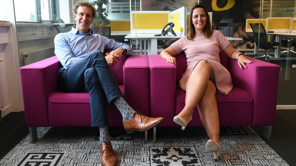 Ondernemer Q logic recruitment arbeidsbemiddelaar groeiende organisatie laura daamen niek tijhaar breda 2