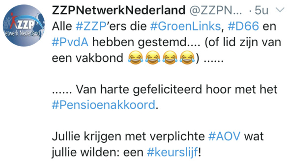 ZZP Netwerk Nederland AOV