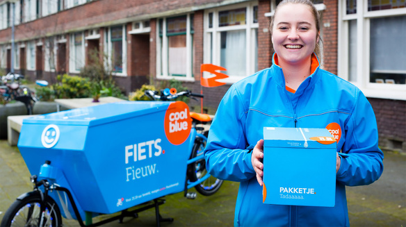Coolblue bezorgdienst fiets
