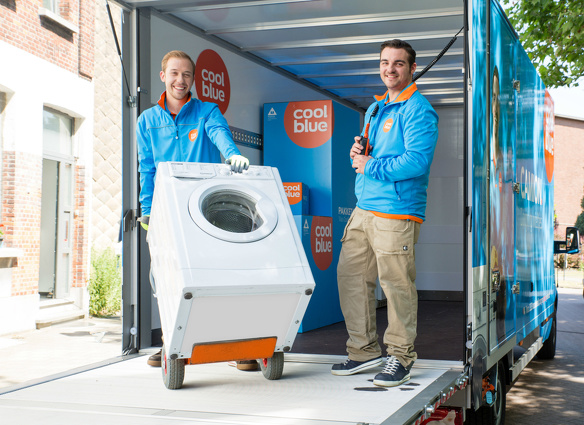 Coolblue wasmachine bezorgen thuis