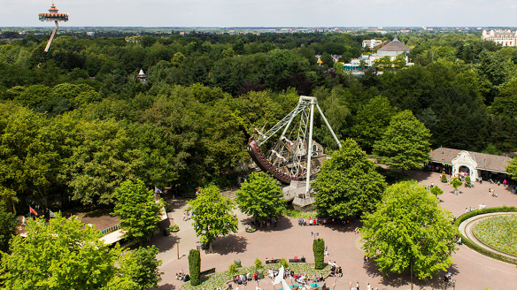 Hittegolf efteling hoogte ANP