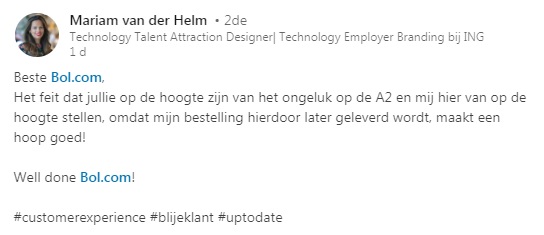 Mariam van der helm linkedin bol
