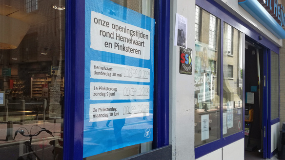 Overzicht openingstijden supermarkten pinksteren 2019 ah