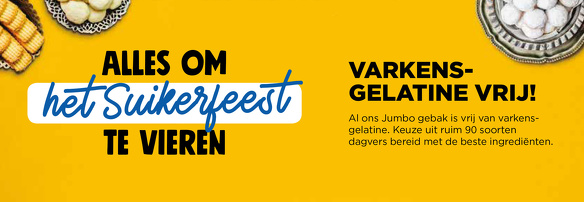 Suikerfeest schapkaart jumbo