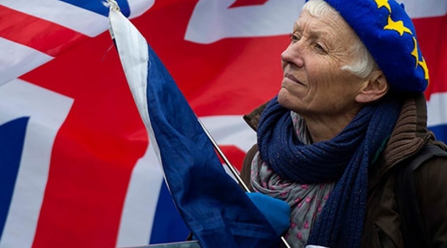 Brexit protesten